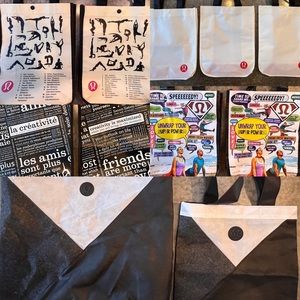 Lululemon reusable bags, never used